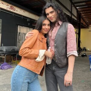 Nida Khurshid Instagram - To our phenomenal producers, showrunner, writers, studio, network, casting department, cast and crew, I love y’all and am beyond grateful to create happily by your side. My younger self, little Nida, is smiling ear to ear seeing representation on tv. I hope Latika and all our wonderful characters resonate with you all in every episode to come. To the fans of Supernatural, thank you for tuning in last night and thank you for all your love and support and I can’t wait for y’all to watch more! Congrats to everyone involved!✌🏽💛🤗🎉🥹Catch us every Tuesday on @thecw