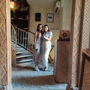 Nidhi Bhavsar Instagram - Happy Birthday Anumaaaa!! @anuma23 
Cheers to the girl with incredible knack for giving the perfect advice. And I wonder why that is. Yes you are smart.. but that can’t be it.. It also has to do with the fact that you care deeply.. you are not the kind of friend who just says, "How are you?" – you genuinely want to know and are there through thick and thin. 🤗
Thank you for being there when I needed you, even when I couldn’t ask.. 

May your birthday be as spectacular as you are, filled with love, laughter, and all the happiness in the world.