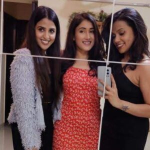Nidhi Bhavsar Instagram - Happy Birthday Anumaaaa!! @anuma23 
Cheers to the girl with incredible knack for giving the perfect advice. And I wonder why that is. Yes you are smart.. but that can’t be it.. It also has to do with the fact that you care deeply.. you are not the kind of friend who just says, "How are you?" – you genuinely want to know and are there through thick and thin. 🤗
Thank you for being there when I needed you, even when I couldn’t ask.. 

May your birthday be as spectacular as you are, filled with love, laughter, and all the happiness in the world.
