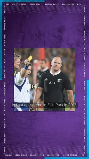 Nigel Owens Instagram - The greatest game of rugby ever seen 🏉

#WhistleWatch presented by @emirates