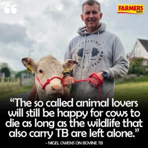 Nigel Owens Instagram - 🗣️ Rugby legend and beef farmer @nigelrefowens on the current bovine TB crisis in Wales…