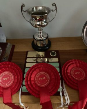 Nigel Owens Instagram - Well what a lovely surprise last night. #MairwenHerefords winning the Dyfed Herefords Best Large and overall herd. Best cow and calf with Rodbaston Beauty 8th & her heifer calf Mairwen Beauty 3rd, who also won best young heifer.  Congratulations all other winners too.