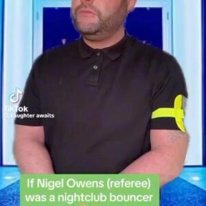 Nigel Owens Instagram - Ha I have to say very very good 👍🏻 😂😂