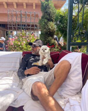 Nik Richie Instagram - Yesterday was a dream. Blessed to have amazing friends/fam and for my kids to have even more amazing friends/fam. Happy 11th B-Day Yazzy-E ❤️ - FYI the pup my daughter @presslamas_richie is holding is named DIOR. She is a fan favorite 🤍 and my son @kinglyonrichie is boss vibes 24-7 🦁. Last shoutout because it’s the most epic party gift @duranaelmi with the @chanelofficial candles for the win.