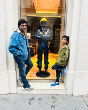 Nikhil Dwivedi Instagram - They say children don't ask to be born to us.. We choose to bear them.
Cant be true in this one's case. He clearly had a pact with me from before. 
Happy Birthday Shivaan!
You are one of a kind & You and I together are one of a kind :)