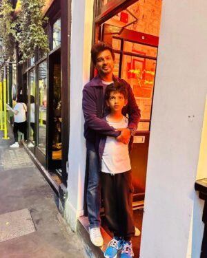 Nikhil Dwivedi Instagram - They say children don't ask to be born to us.. We choose to bear them.
Cant be true in this one's case. He clearly had a pact with me from before. 
Happy Birthday Shivaan!
You are one of a kind & You and I together are one of a kind :)
