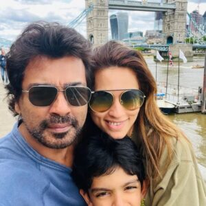 Nikhil Dwivedi Instagram - Happy Birthday Gaurie!! Your two children adore you and fear you in equal measure!