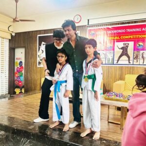 Nikhil Dwivedi Instagram - Champions. All of them!
Special mention to @care141 for grooming each one of them into sportspersons firstly. Winners second.
Every child was so special today. Learned a thing or two from all of them.
#Taekwondo #MartialArts #Combat #Sportsmanshipspirit #Childrenarethebest