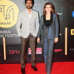 Nikhil Dwivedi Instagram - I wanted to get noticed.
Someone suggested.. take your wife along! 
#JioMAMI2023

Full marks on this post. Happiness guaranteed for two whole days.
