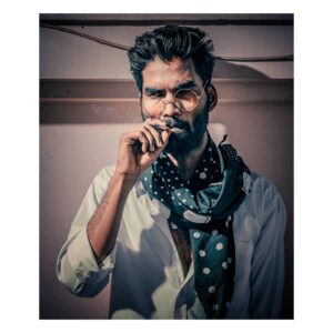 Nikhil Vijay Instagram - बरबादियों का शोक मनाना फ़िज़ूल था...
📷 @_saran_jeet 
Styled by @_sahibajuneja 
Edited by @bhot_shi_ankit