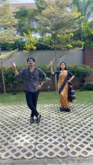 Nikitha Rajesh Instagram - 🌸✨

#vijayvenkatesan #nikitharajesh #malli #vijay #suntv