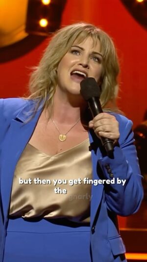 Nikki Britton Instagram - The perks of being middle-aged 🧱 

#comedy #standup #tradie #dating