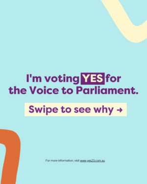 Nikki Britton Instagram - You bet I’ll be voting YES for a Voice to Parliament at the upcoming referendum.

Because I want to live in a country that recognises Indigenous Australians in our founding document. It’s a no brainer.

The Voice will allow Aboriginal and Torres Strait Islander people to have a say on the issues and policies that affect them.

When we listen to local Indigenous communities we make better policy decisions. That’s why the voice will make a practical difference - and more than 80% of Indigenous Australians support the Voice. 

This is a once in a generation opportunity to unite our nation and walk together into a better future.

#yes23 #voteyes