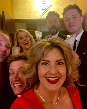 Nikki Britton Instagram - What a wedding! What a love! 😍
Still have blisters two weeks on. But nothing but total adoration for @rhysnicholson and @kyrannicholson and the best best best wishes for a lifetime of being surrounded by extroverted theatre kids. 
And love. A lifetime of love ❤️