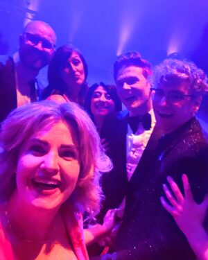 Nikki Britton Instagram - What a wedding! What a love! 😍
Still have blisters two weeks on. But nothing but total adoration for @rhysnicholson and @kyrannicholson and the best best best wishes for a lifetime of being surrounded by extroverted theatre kids. 
And love. A lifetime of love ❤️