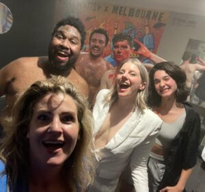 Nikki Britton Instagram - Only 3 more chances to see ‘Getting Out in Front Of It’ at @comedyrepublicmelb for @melbcomedyfestival Then @briscomedyfest and @sydneycomedyfestival are next up. 
Thanks so much to everyone who’s come along- it’s genuinely been the best ever! The love I have for everyone in this festival is embarrassing. Infantile. Probably Stockholm-esque. But fuck it’s nice to drop the shoulders and feel something again. 💖