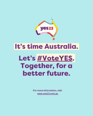 Nikki Britton Instagram - You bet I’ll be voting YES for a Voice to Parliament at the upcoming referendum.

Because I want to live in a country that recognises Indigenous Australians in our founding document. It’s a no brainer.

The Voice will allow Aboriginal and Torres Strait Islander people to have a say on the issues and policies that affect them.

When we listen to local Indigenous communities we make better policy decisions. That’s why the voice will make a practical difference - and more than 80% of Indigenous Australians support the Voice. 

This is a once in a generation opportunity to unite our nation and walk together into a better future.

#yes23 #voteyes