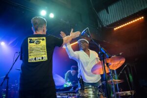 Nikki Glaspie Instagram - 2nd annual Zildian jam at Tip's is worthy of a double post. Here's part 1

1) Deitch
2) Stanton & Herlin
3) Nikki
4) Jamison
5) Little T, Ray & PJ
6) Eddie
7) Taku & Pedro
8) Zach
9) Ivan & Ian
10) Terrence 

@deitchadam @stanton_moore @herlinriley @nikkidrums @jamison_ross  @grooveguardian @weberraymond @pjhow2 @eddie_christmas @takuhirano @pedrosegundoofficial @zachdanziger @ivanneville @ianneville504 @zildjiancompany @tipitinas #dazebetween #jazzfest #livemusic #allaccess #concertphotography