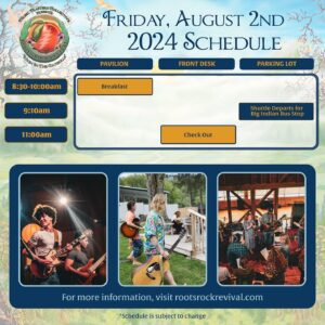 Nikki Glaspie Instagram - Check out this year’s schedule for Roots Rock Revival at Full Moon Resort in the Catskills! Join me and an amazing lineup of special guests for 4 nights and 5 days filled with workshops, jam sessions, private performances, and so much more. Tickets are extremely limited, so reserve your spot today at www.rootsrockrevival.com. We can’t wait to make music and memories with you this summer!