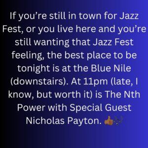 Nikki Glaspie Instagram - Monday night pro tip. 👍🏾🎶