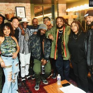 Nikki Glaspie Instagram - This first picture just about sums it up. This is gonna be hard to outdo, but we’ll give it a college try. I only have 19 gigs left to play this week. 😂. Seriously tho I can’t believe I share the stage and this beautiful life with legends. Hard work goes a long way. When the idea of doing a Marley tribute came about I never thought it would lead to being onstage with and actually playing the music that changed the world with @stephenmarley and then be able to do it with @ivanneville @ianneville504 @cyrilneville and my brothers @thenthpower !!! It all came full circle. Life is crazy. Thanks to everyone who came out and continues to support! See you all this week. I’m outchea!! Thank you @funkynunu for the pictures! #thenthpowerlovesyou