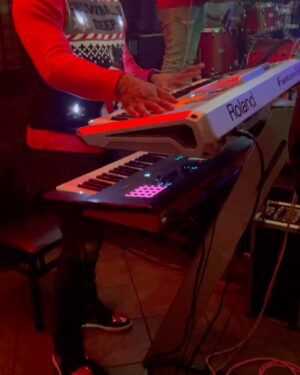 Nikki Glaspie Instagram - I’m 40! People asked me how I celebrated my bday. Well here it is… Anyone who knows me knows that I am on a quest to study all sub genres of funk (and everything else) to be the best I can be. I was raised in the DMV and heard this music in the streets, coming from cars or the actual street corners. I have always been curious and obsessed with Gogo. I went to the DMV last week and continued my study. Here’s a glimpse of what I saw. 1. @wesgotmyownsound crushing it with @siriuscompany 2. and 3. @newimpressionz with the incredible @thereal_jodyp and @bigspookdagreat 4. @stiks4life (drummer for all female gogo band @beladonaband ) working out with @newimpressionz and Rob 5. and 6. @nationwhatband with @damontacoatwater on the kit and @rapperdude11271 the best conductor in the game and Rob (OG conga player of @northeastgroovers ) 7. The one and only @buggydageneral @pauledwards0808 and @saucebyb4life with @backyardband ! Last is a photo with the legend @saucebyb4life and my sis @orangecoffeemusic who came to celebrate with me! Man. I can’t wait to get in the socket and crank! It’s gon happen!! #mybirthdaypartywasbetterthanyours #gogo #dmv #mynextsudy #thesource #listentogogo
