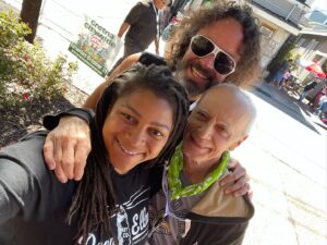 Nikki Glaspie Instagram - Getting ready to hit @gretna_fest with New Orleans finest! What an honor and privilege it is to play music with @johnnyvidacovich @jimbosing @punkadelick and of course my big little brother @brianroyhaas ! We hit the Market stage 3:05-4:20 ! #gretnafest