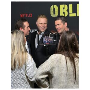 Nikki Griffin Instagram - It’s finally here! I’m so excited for you all to see my client and very good friend, Eugene Kim, in Obliterated! This action-comedy from the producers of Cobra Kai is streaming on Netflix, today! Congrats to everyone involved, and especially to Eugene, who could not be a better human. 
•
•
•
#obliteratednetflix #obliterated #eugenekim