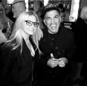 Nikki Griffin Instagram - Had an absolute blast celebrating Seth Green last night! Drinks, tacos, dancing, with so many wonderful friends. Thanks, Seth and Clare for having me! 

B/W 📸 by @ericblackmon