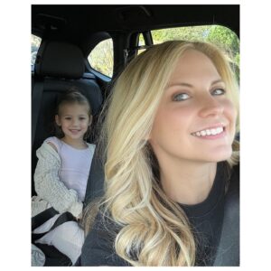 Nikki Griffin Instagram - Monday/Weekend Recap: So excited that Sweet Lady Jane reopened! I got a cake! It’s yellow cake with chocolate icing and reminds me of childhood. Had a super chill weekend running errands, playing video games, hugging dogs, and having lunch with tiny ballerinas.