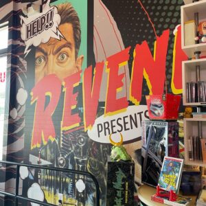 Nikki Griffin Instagram - Finally checked out Revenge Of Comics and Pinball! Played a few games (the TMNT machine was the best) and admired the cat-themed bathroom and X-Men themed mural out back. It literally could not be more up my alley. Also had this amazing white pizza at Great White and a cookie from Levain Bakery on Larchmont. What a nice little Sunday. 
•
•
•
#SundayScaries #NiceLittleSunday #comicbooks #pinball #pizza #supplewrist