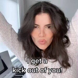 Nikki Yanofsky Instagram - I get a kick out of Tik Tok, it seems. Have you presaved yet!? Link in bio, out July 8th! #jazz #jazztagram #bigband #swing