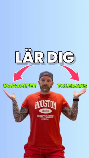 Niklas Andersson Instagram - Dagens lektion till dig som får ont när du tränar