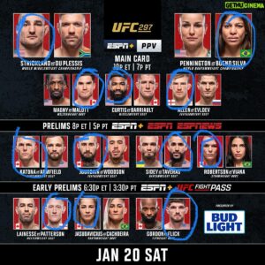 Niko Price Instagram - First PPV of the year!! Who y’all got? #ufc297