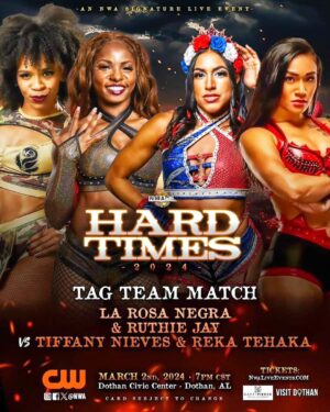 Nilka García Solís Instagram - 🔥🔥🔥 Regresa @labusadora 🔥🔥🔥

Para sorpresa de TODOS La empresa @nwa anuncia un Tag Team Match para su evento #HardTimes 2024 y estará en acción #LaRosaNegra "Black Rose" La Abusadora luego de un largo tiempo fuera de los cuadriláteros por una situación de salud que le pudo haber costado su carrera. 
______________________________________________________

LLEGA #LABUSADORA NUEVAMENTE A NWA.
______________________________________________________

To the surprise of EVERYONE, the company @nwa announces a Tag Team Match for its #HardTimes 2024 event and #LaRosaNegra "Black Rose" La Abusadora will be in action after a long time out of the ring due to a health situation that could have cost her his career.