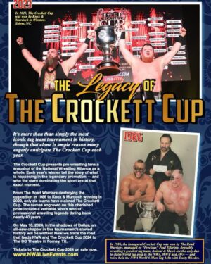 Nilka García Solís Instagram - The brand new NWA official magazine is available now! Scroll ⬅️ to see some of the pages and get your own at nationalwrestlingalliance.com and click on magazine!