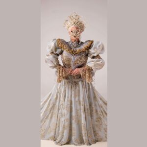 Nina West Instagram - This look was another story that my good judy Florence D’lee @florencedlee helped me concept and develop. She then worked pretty closely with the brilliant Jack Baxter @wigchapel to bring this Cersei Lannister meets @diana.damrau meets Bram Stoker’s bloody babes in a Sci Fi pearl fantasia to life. And yes, the eye piece is actually an extension of the wig. HAIR! HAIR! HAIR!

This is one of my very favorite moments I have had on the main stage at @rupaulsdragrace and to pair it with what is arguably the best Rusical EVER is pretty incredible. #holyguacamole #rosemariesbabyshower 

👗 @florencedlee
🎩 @wigchapel
💄 @callitodeh
📸  @jenniferenglert

#ninawest #nineconic #rusical #bringbackmypearls #rupaulsdragrace #allstars9 #gameofthrones