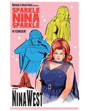 Nina West Instagram - ⭐️💊 NEW MERCH ALERT 💊⭐️

My friend, the amazing artist @ccimoroni is helping celebrate my win in the SLAP OUT OF IT acting challenge with this brand new Valley of The Dolls-inspired print, now available in my merch shop, and ready to be signed just for you!

Now you too can SPARKLE with this fab new print to go in your @rupaulsdragrace collection! Get yours today!

#linkinbio