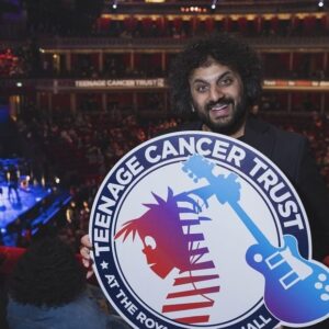 Nish Kumar Instagram - Thanks to @teenage_cancer for having us at the Albert Hall. @young_fathers  truly made a holy noise and were incredible. Donate here:

https://donate.teenagecancertrust.org/?type=single&amount=25&paymenttype=&category=&inmem=false