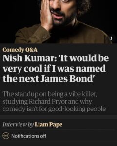Actor Nish Kumar HD Instagram Photos and Wallpapers May 2024