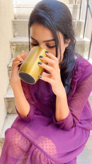 Nisha Jagadeeswaran Instagram - 💜