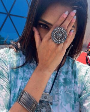 Nisha Jagadeeswaran Instagram - With patience you grow you heal and shine..😍

#event #emcee #coimbatore #rotary #rotarions #nishajagadeeswaran