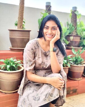 Nisha Jagadeeswaran Instagram - Wherever life plants you..🌱bloom with grace..☘️❤️💯