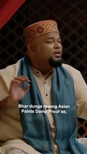 Nishant Tanwar Instagram - Ye mamla bilkul permanent ho chuka hai
#AsianPaints #SmartCareDampProof #MonsoonMushaira #Collab