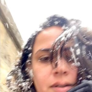 Nishi Munshi Instagram - When you think a “light jacket” will suffice. I was wrong. It, in fact, did not suffice. #PittsburghDiaries #onlocationfilming #pittsburgh #snow #bringajacket #jacketchoices