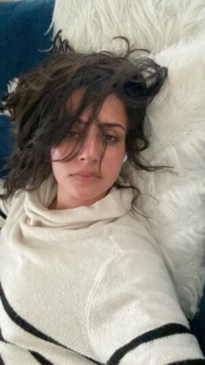 Nishi Munshi Instagram - Some days we play, some days we rest. It’s called Nap Fashion 🤌🏽 ❤️🐈‍⬛Comfort is a must. #rest #storm #repeat #zzz #cozy #soft