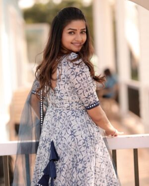 Nithya Ram Instagram - 🦋.
.
.
.
.
.
.
.
.
.
📷: @viki_pixer 
👗: @chakrabortymukta