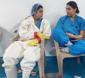 Nivedita Bhattacharya Instagram - The Vaccine War

The Precision of science!
The victory of perseverance!!

Learnt so much.
Enriched. 
Proud. 

Forever in awe of you Dr. PRAGYA (pic 9) & Dr. Balraam and our Scientists.🙏
Thank you 

@vivekagnihotri
@pallavijoshiofficial

❤️❤️

#TheVaccineWar 
#IndiaCanDoIt
#scientistslife
#actorslife 
#countyourblessingseveryday 
❤️