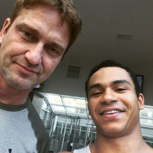 Noah Gray-Cabey Instagram - Ran into Leonidas at the gym. Best Sparta my workout. #punny