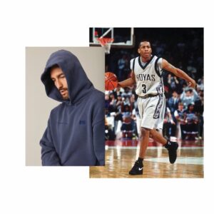 Noah Mills Instagram - Enzyme washed Georgetown blue in all pieces 🌊 #classiccolors  @nm.athletics